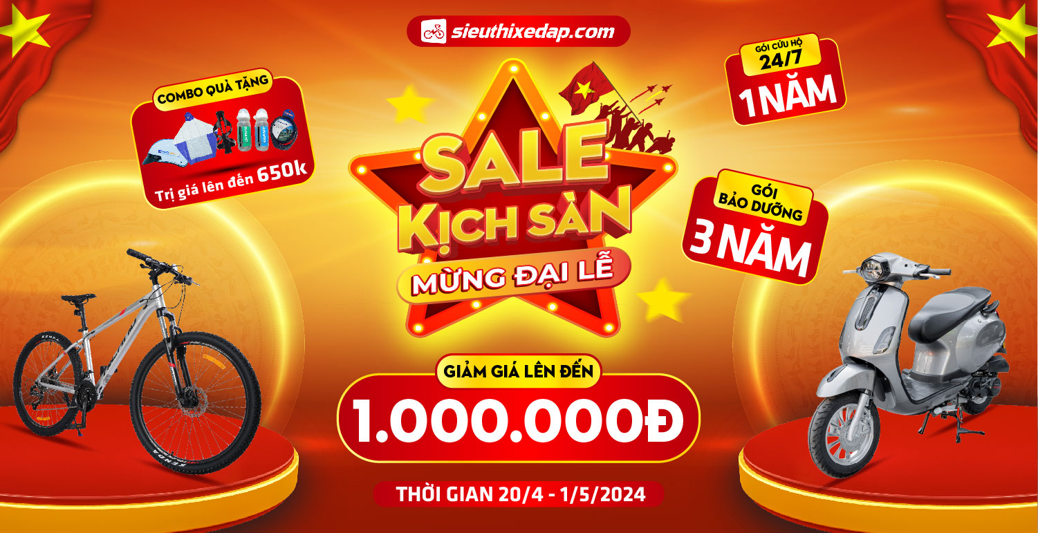 SALE KỊCH SÀN - MỪNG ĐẠI LỄ 30/4 - 1/5