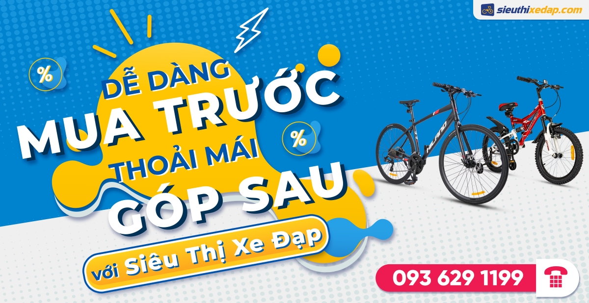 Mua Xe Đạp Trả Góp Lãi Suất 0% – Thủ Tục Nhanh, Nhận Xe Ngay